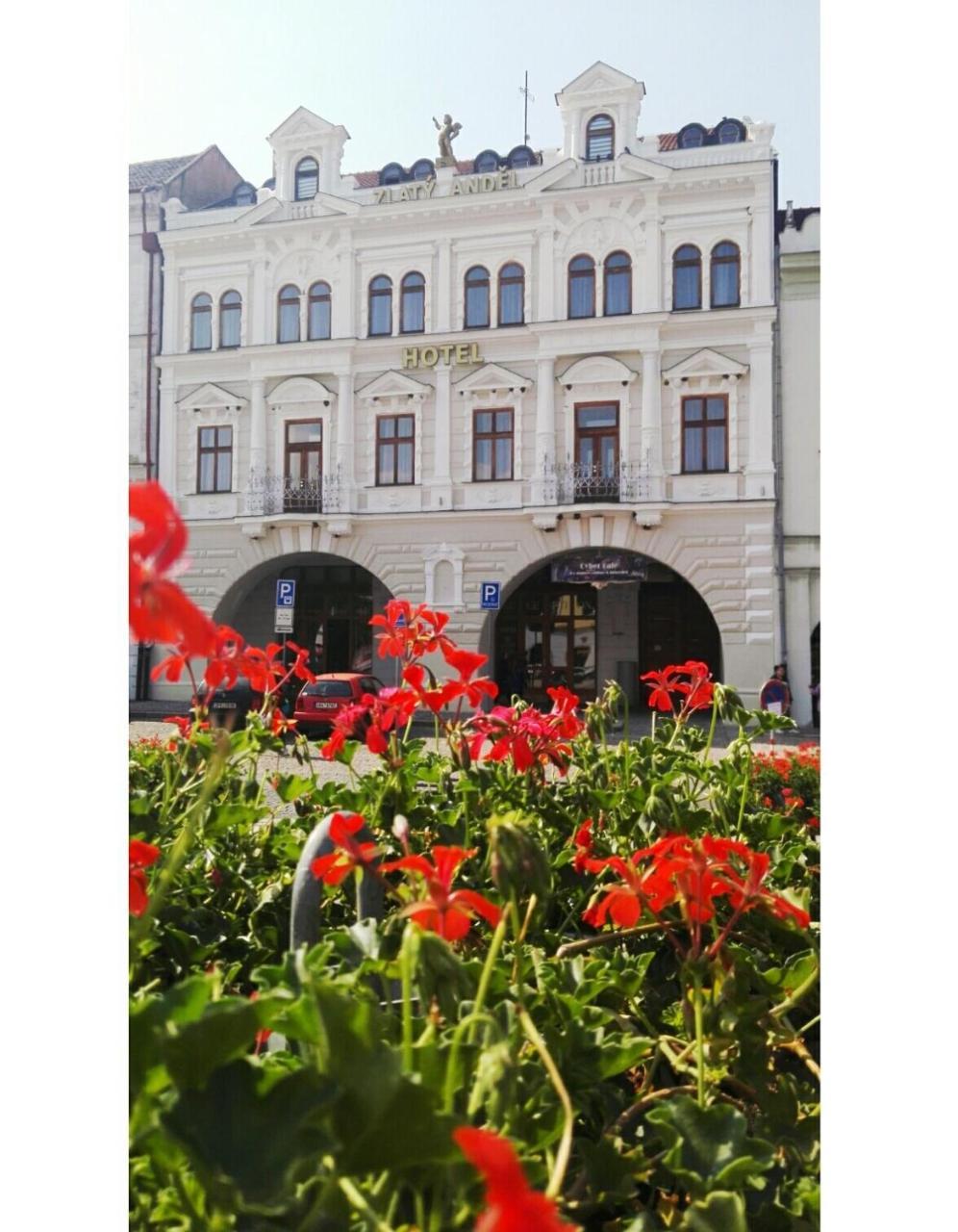 Hotel Zlaty Andel Žatec المظهر الخارجي الصورة